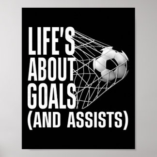 Cooler Fußball für Männer Frauen Fußballfans Spiel Poster