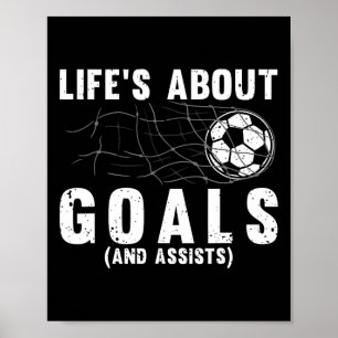 Cooler Fußball Für Männer Frauen Fußballfans Spiel Poster