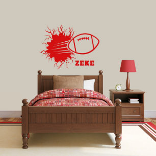 Cooler Fußball Große Sportwand Decal