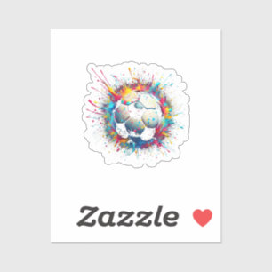 Cooler Fußballspielsport für Jungen Männer Frauen Aufkleber