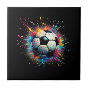 Cooler Fußballspielsport für Jungen Männer Frauen Fliese