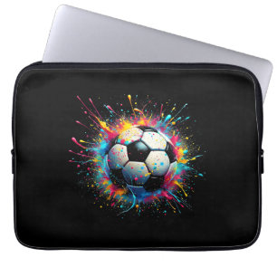 Cooler Fußballspielsport für Jungen Männer Frauen Laptopschutzhülle