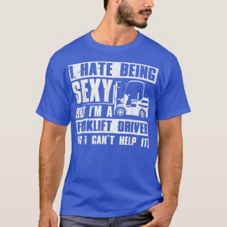 Cooler Gabelstaplertreiber für Männer - Frauen - G T-Shirt