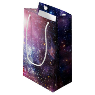 Cooler Galaxienebelfleck Kleine Geschenktüte