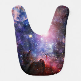 Cooler Galaxienebelfleck Lätzchen