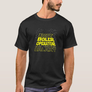 Cooler Galaxy-Job des Boilerbetreibers T-Shirt