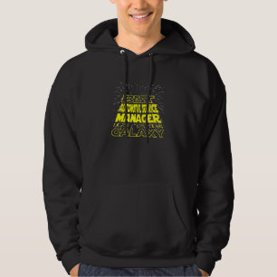 Cooler Galaxy-Job für Automotive Service Manager Hoodie