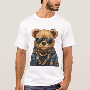 Cooler Gangsterbär T-Shirt