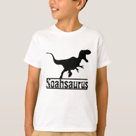 Cooler Geburtstag Personalisierter Dinosaurier-Shi T-Shirt