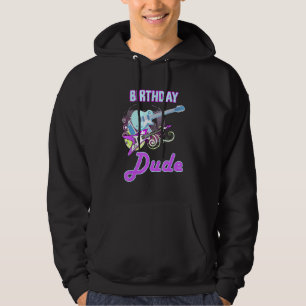 Cooler Geburtstag Typ Rock Star Boy Typ Party Day Hoodie