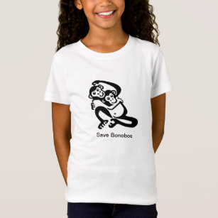 Cooler gefährdeter Bonobo - T - Shirt