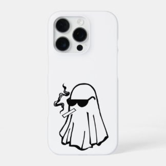 Cooler Geist mit Zigarette – Halloween-Handyhülle iPhone 16 Pro Hülle