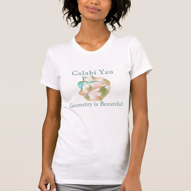 Cooler Geometrie-T - Shirt (Vorderseite)