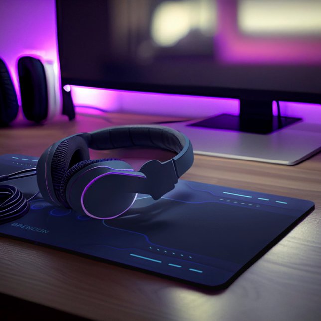 Cooler geometrischer Hintergrund für Schwarz und B Schreibtischunterlage (Von Creator hochgeladen)