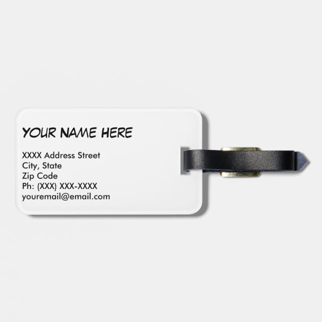 Cooler Geschichte Bro Gepäck-Umbau Gepäckanhänger (Rückseite horizontal)