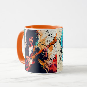 Cooler Gitarrenrock Tasse