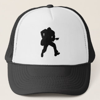 Cooler Gitarrenspieler Truckerkappe