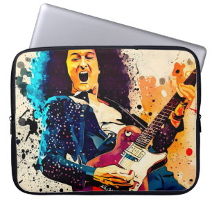 cooler Gitarrist Laptopschutzhülle
