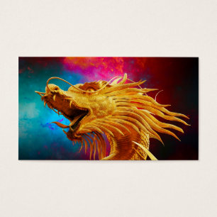 Cooler goldener Drache-bunter Thailand-Hintergrund