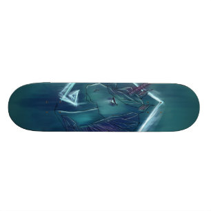 Cooler Graffiti Unicorn Skateboard