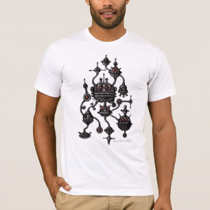 Cooler Grafik-T - Shirt der künstlichen