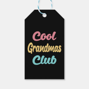 Cooler Grandmas-Club II Geschenkanhänger