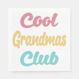 Cooler Grandmas-Club II Serviette