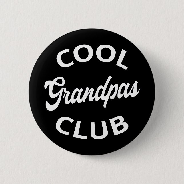 Cooler Grandpas-Club I Button (Vorderseite)
