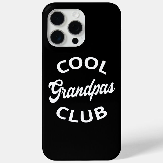 Cooler Grandpas-Club I Case-Mate iPhone Hülle (Rückseite)