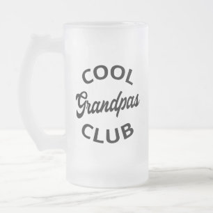 Cooler Grandpas-Club I Mattglas Bierglas