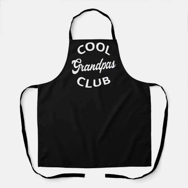 Cooler Grandpas-Club I Schürze (Vorderseite)