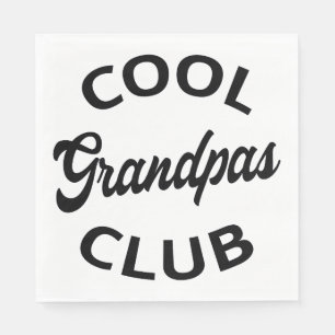 Cooler Grandpas-Club I Serviette