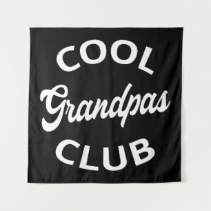 Cooler Grandpas-Club I Wandteppich