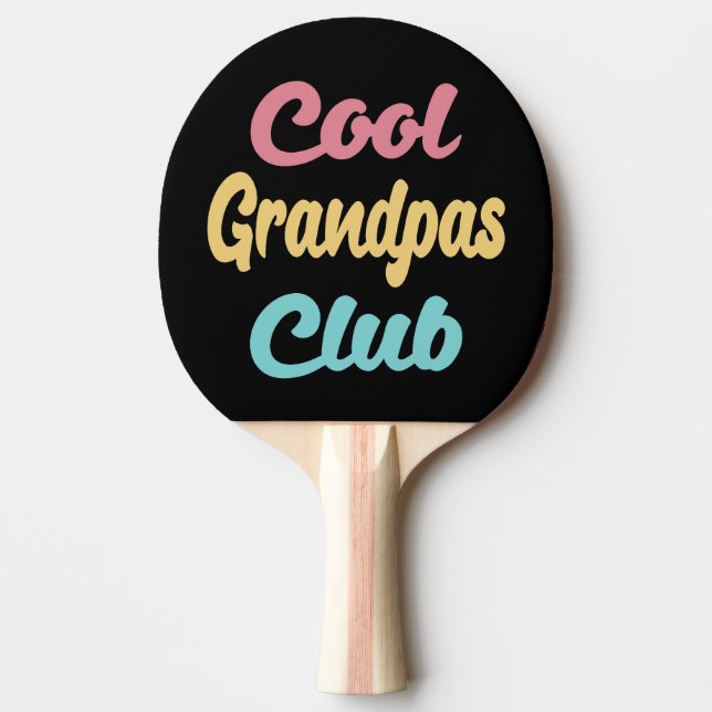 Cooler Grandpas-Club II Tischtennis Schläger (Vorderseite)