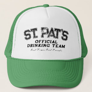 Cooler grüner St-Pat-Trucker Truckerkappe