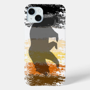 Cooler Grunge Bear Shadow Gay Bear Prix Case-Mate iPhone Hülle