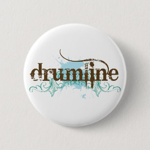 Cooler Grunge Drumline Knopf Button