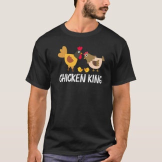 Cooler Hahn Für Männer Vater Hahn Henne Küken Gefl T-Shirt