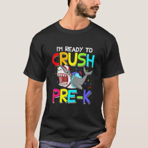 Cooler Hai Ich Bin Bereit Den Vorschul-Schüler-Leh T-Shirt