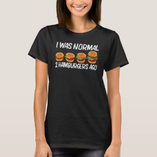 Cooler Hamburger Für Männer Frauen Cheeseburger Bu T-Shirt
