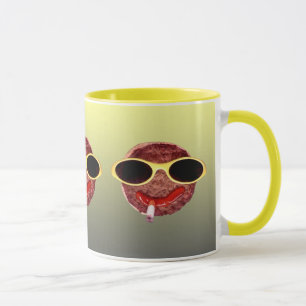 Cooler Hamburger Tasse