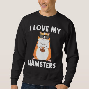 Cooler Hamster für Männer - Syrischer Zwerg Rodent Sweatshirt