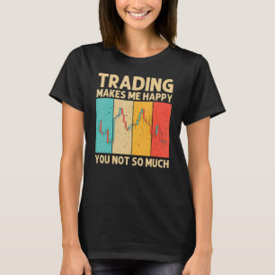 Cooler Handel für Frauen Börsenhändler T-Shirt