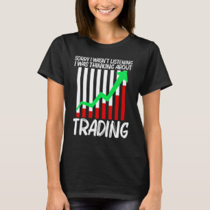 Cooler Handel Für Männer Frauen Börsenhandel Markt T-Shirt