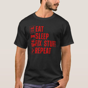 Cooler Handyman für Männer Instandhaltungsmechanis T-Shirt