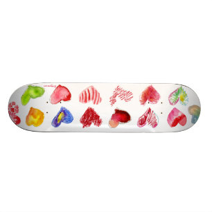 Cooler Herz-Mädchen-GewohnheitSkateboard Skateboard
