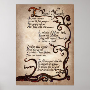 cooler Hexenzauber Party Poster