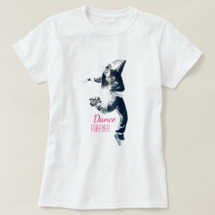 Cooler Hip Hop-Girl-Tänzer T-Shirt