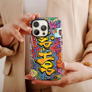 Cooler Hip Hop Graffiti   iPhone 14 Case-Mate Hülle