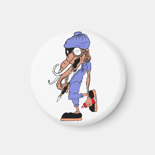 Cooler Hip-Hop-Künstler Magnet
